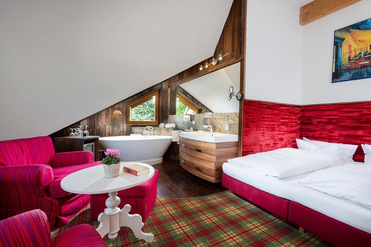 זנפטנברג Wellnesshotel Seeschloesschen - Privat- Spa & Naturresort מראה חיצוני תמונה
